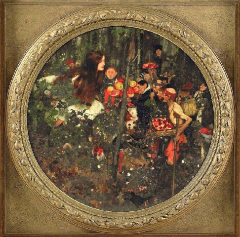 Goblin Market (1911). Frank Craig (British, 1874-1918).