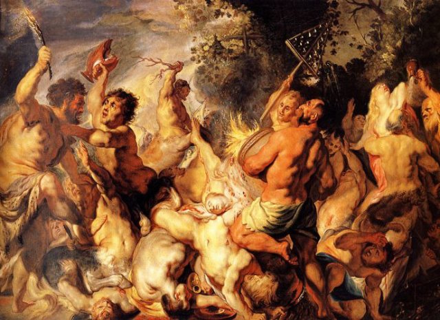 Lapiths and the Centaurs. Jacob Jordaens (Flemish, 1593-1678).