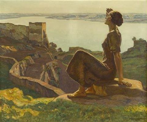 Der Strom. Ernst Liebermann (German, 1869-1960).