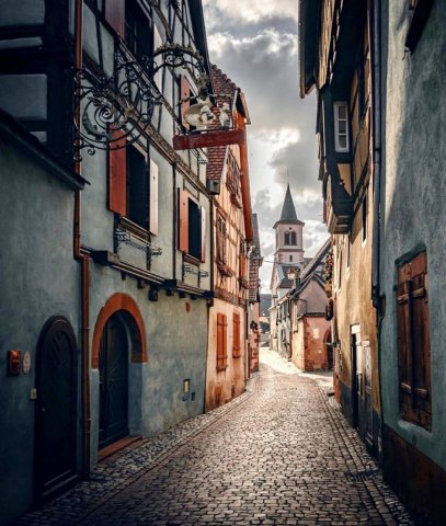 Riquewihr, France.