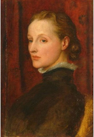 Portrait of Mary Fraser Tytler, Afterwards Mary Seton Watts, 1849-1938 (1887). George Frederic Watts (English, 1817-1904).