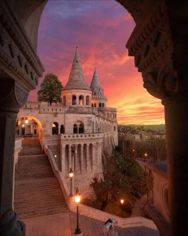 Fisherman's Bastion, Hungary.