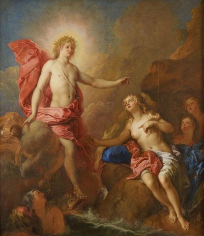 __Apollon et Thétis__ (1688)
Charles de la Fosse