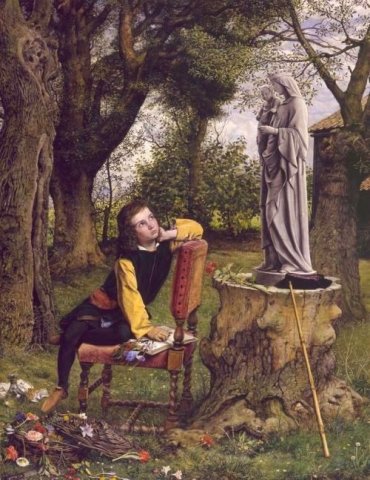 Titian Preparing To Make His First Essay In Colouring, William Dyce