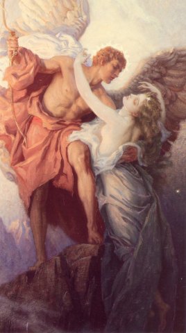 Day and the Dawnstar (1906). Herbert James Draper (English, 1863-1920).