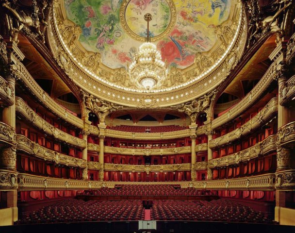 Palaos Garnier. Ópera de París, Francia ??