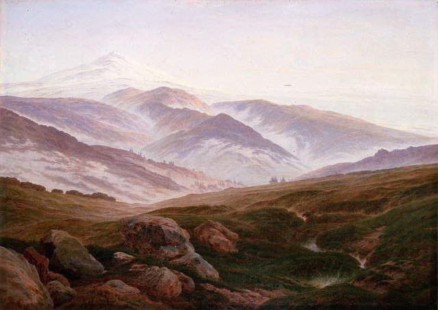 The Giant Mountains (1835). Caspar David Friedrich (German, 1774-1840).