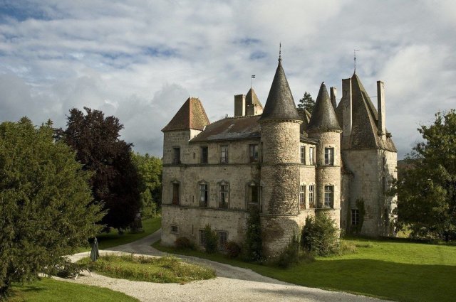 Chateau de Digoine, France.