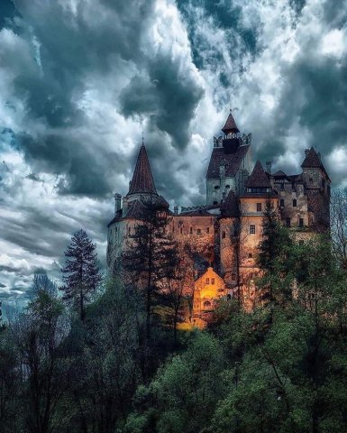 Bran Castle (Dracula’s Castle), Romania.