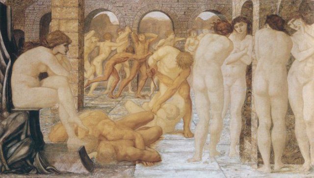Venus Discordia (1873). Edward Burne-Jones (English, 1833-1898).