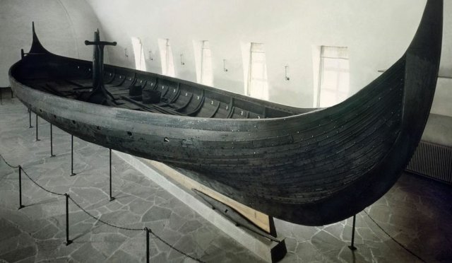 **Gokstad Ship – Viking Era Boat Burial**
Credit: __Museum of Cultural History, Oslo__