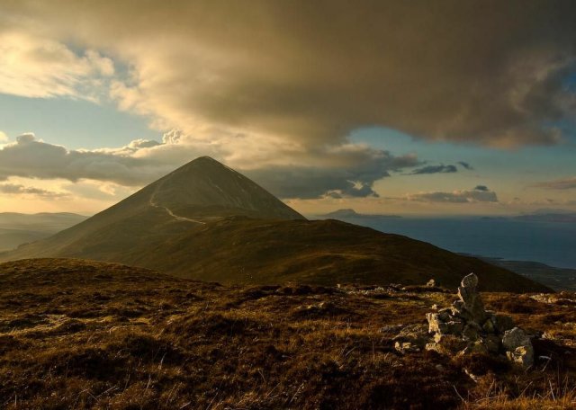 Croagh Patrick, Co Mayo, Ireland.