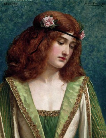 Céleste (1899). Herbert Gustave Schmalz (German, 1856-1935).