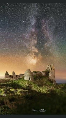 Milky Way over Dunmore Castle, Scotland
@ScotlandEternal