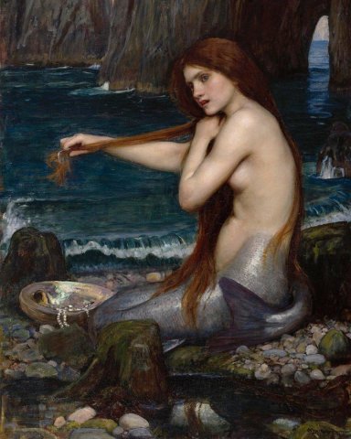 A Mermaid by John William Waterhouse