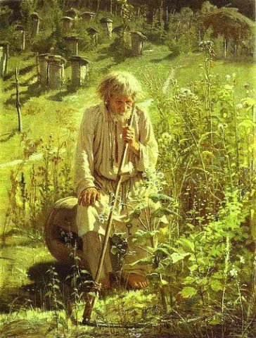 Ivan Kramskoy (1837-1887) - 1872 Bee Keeper