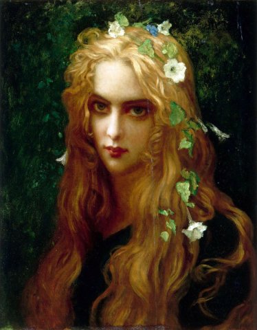 Ophélie. Antoine Auguste Ernest Hébert (French, 1817-1908).