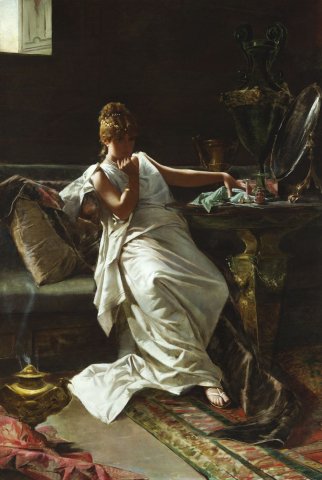 Contemplation (c. 1900). Herbert James Draper (1863-1920).