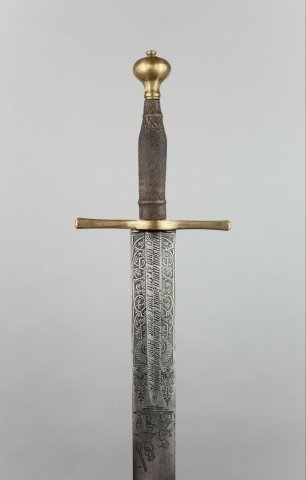 Sword of Justice from Solingen, Germany (c. 1670-1700).
