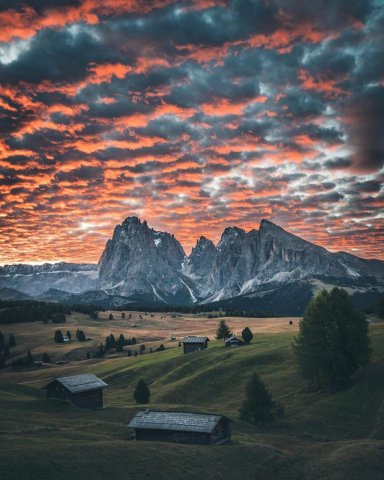 Alpe di Siusi, Italy.
