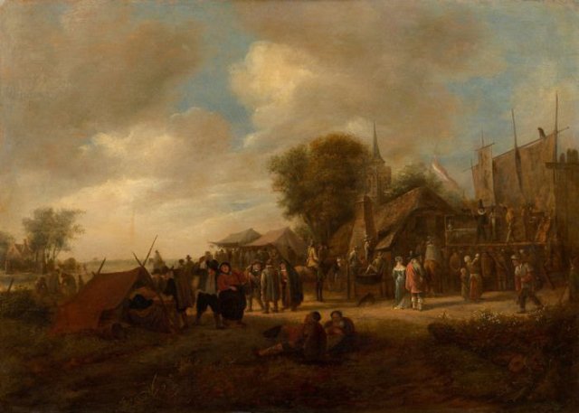 Village Fair (1651). Jan Steen (Dutch, 1626-1679).