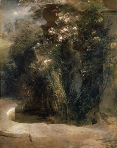 Venus Abandoned (1860). Arnold Böcklin (Swiss, 1827-1901).