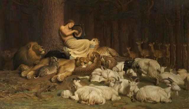 Apollo (1874). Briton Rivière (English, 1840-1920).