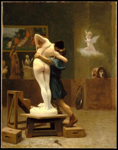Pygmalion and Galatea, c. 1890. Jean-Léon Gerôme (French, 1824-1904).
