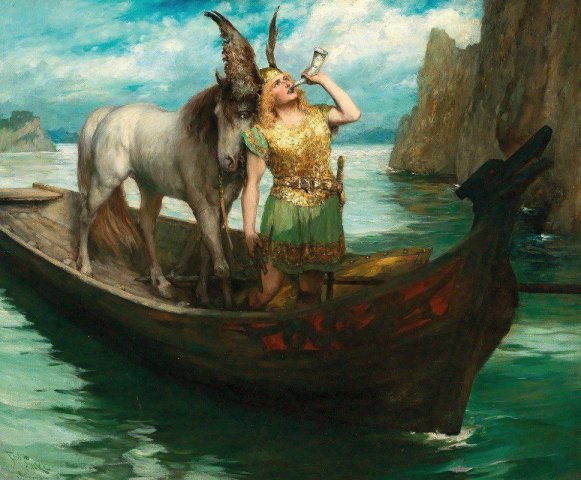 Scenes From Wagnerian Operas (c. 1930). Ferdinand Leeke (German, 1859-1937).