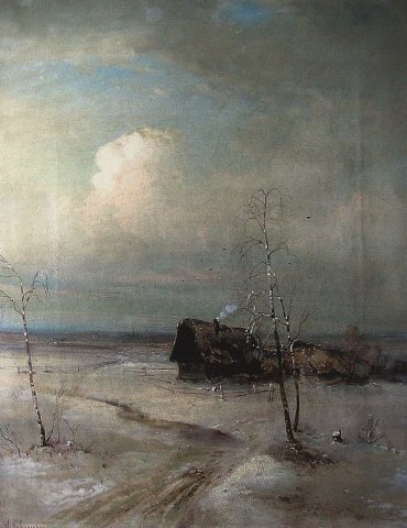 Early Spring, 1890. Aleksey Savrasov (Russian, 1830-1897).