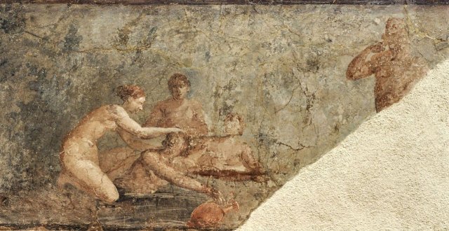 The Abduction of Hylas by the Nymphs.
Fresco from Herculaneum, 1st century AD.