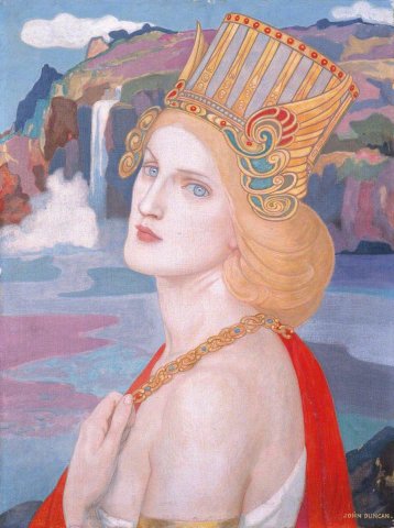 Aoife (c. 1914). John Duncan (Scottish, 1866-1945).