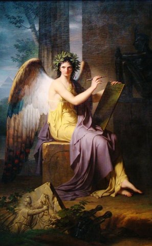 Clio, Muse of History (1800). Charles Meynier (French, c. 1763-1832).