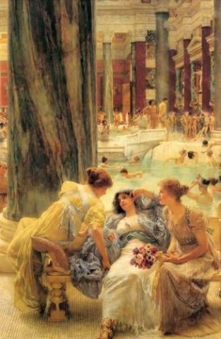 The Baths of Caracalla (1899). Lawrence Alma-Tadema (Dutch, 1836-1912).