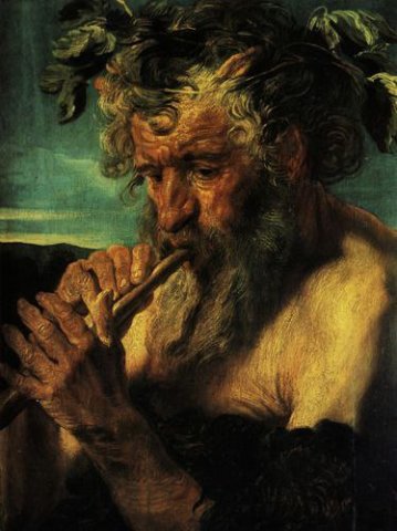 Bust of Satyr (1621). Jacob Jordaens (Flemish, 1593-1678).