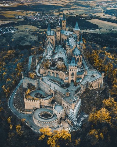 Hohenzollern Castle, Germany.