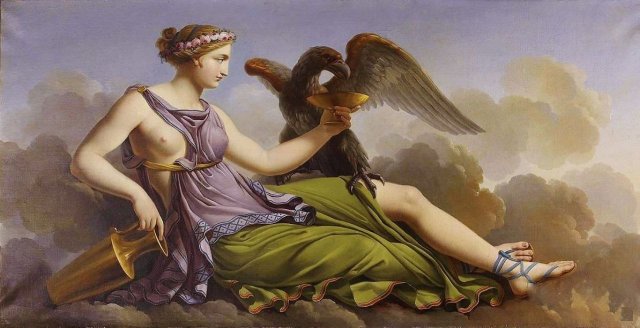 Hebe (Greek goddess of Youth or the Prime of Life). Jacques Louis Dubois (French, 1768-1843).