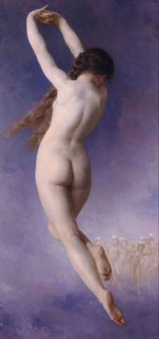 Lost Pleiad (1884). William-Adolphe Bouguereau (French, 1825-1905).