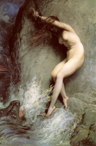 "Andromeda" (1869) by Gustave Doré (French, 1832-1883)