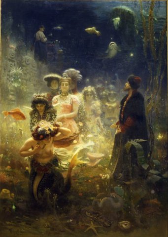 Sadko. Ilya Repin (Russian, 1844-1930).