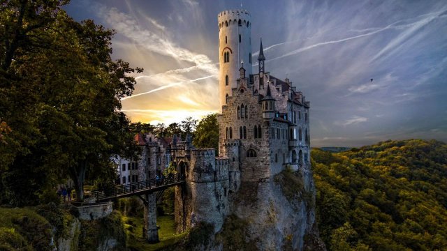 Lichtenstein Castle, Germany.
