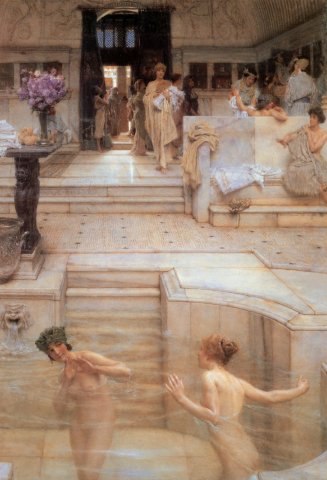 A Favourite Custom, 1909. Lawrence Alma-Tadema (Dutch, 1836-1912).