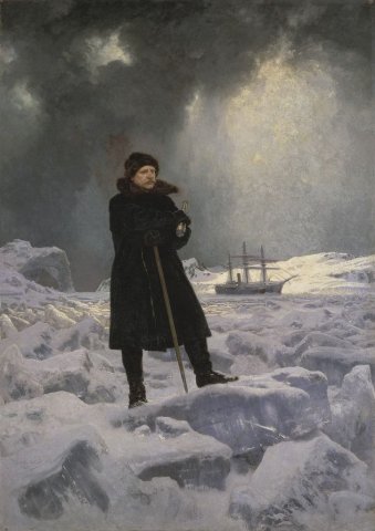 The Explorer A.E. Nordenskiöld (1886). Georg von Rosen (Swedish, 1843-1923).