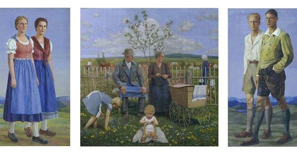 The Ages (Die Lebensalter) (1937). Friedrich Frotzel (Austrian, 1898-1971).
