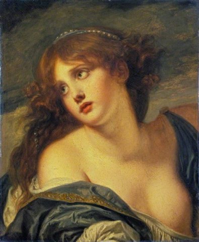 Psyche by Jean-Baptiste Greuze (1786)