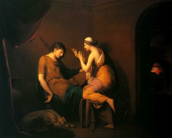 The Corinthian Maid, 1785. Joseph Wright (English, 1734-1797).